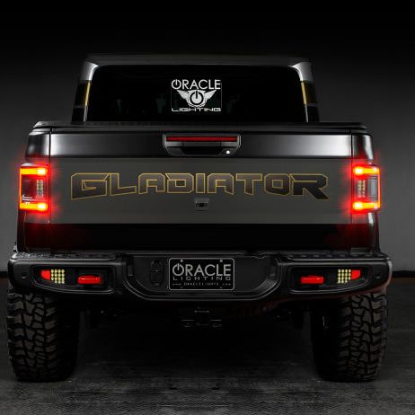 Oracle 2020+ Jeep Gladiator JT Flush Mount LED Tail Lights - Tinted Lens - SMINKpower Performance Parts ORL5882-504-T ORACLE Lighting