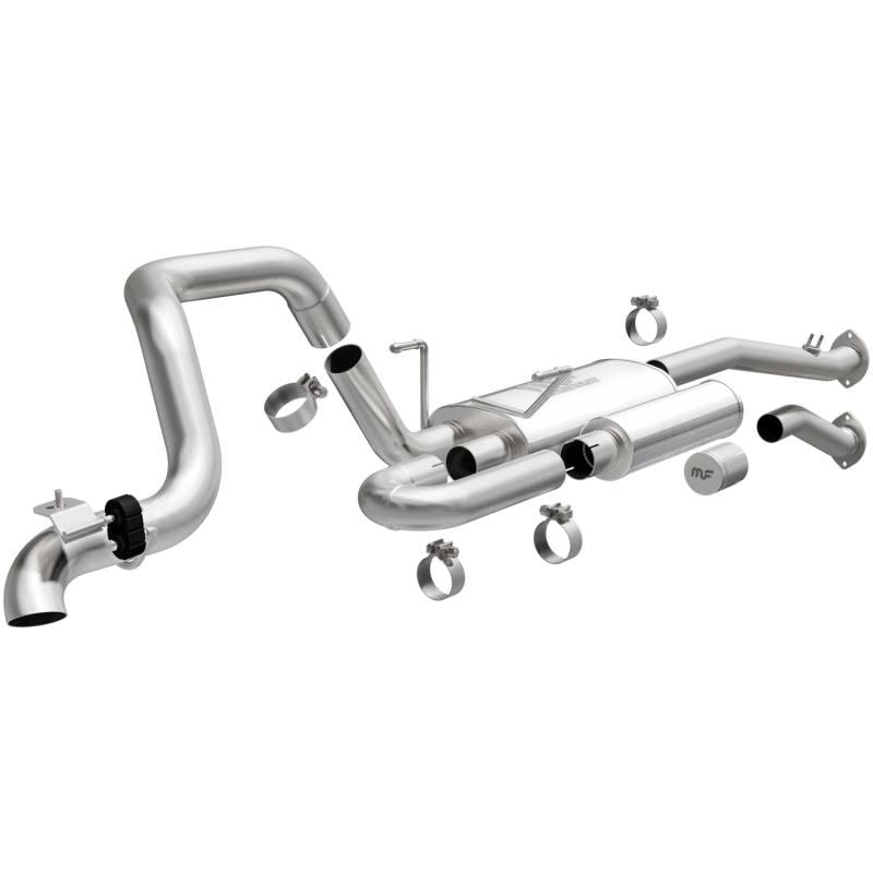 MagnaFlow 98-02 Toyota 4Runner Overland Series Cat Back Performance Exhaust-tuningsupply.com