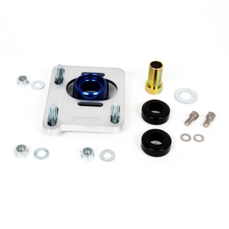 BBK 94-04 Mustang Caster Camber Plate Kit - Silver Anodized Finish-tuningsupply.com