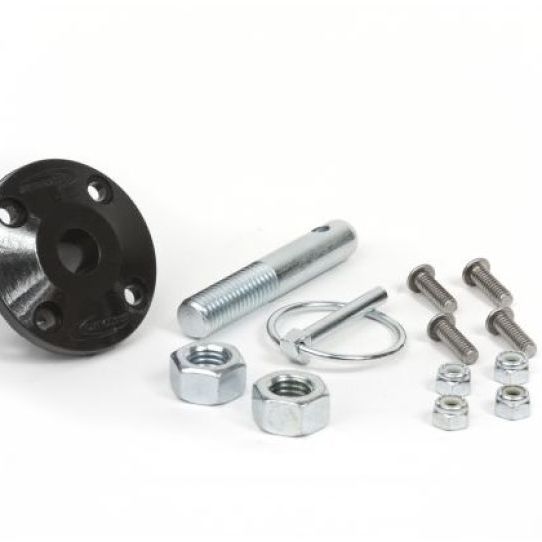 Daystar Hood Pin Kit Black Single Incl Polyurethane Isolator Pin Spring Clip and Related Hardware-tuningsupply.com