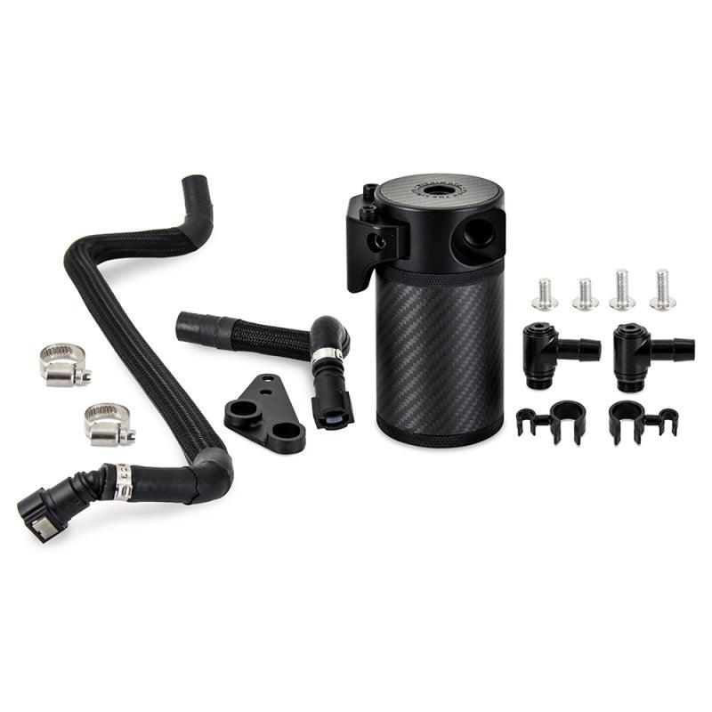 Mishimoto 2020+ Chevrolet Corvette C8 Baffled Oil Catch Can Kit (PCV Side) - Carbon Fiber-tuningsupply.com