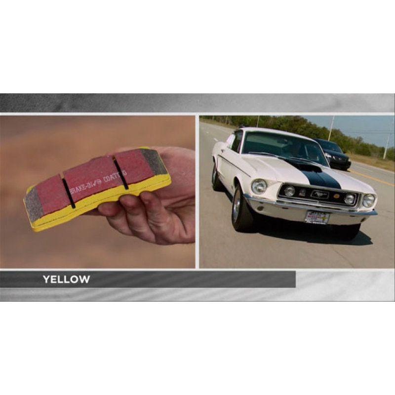 

EBC DP41200R - EBCDP41200R - EBC 89-95 Nissan Skyline (R32) 2.6 Twin Turbo GT-R Yellowstuff Front Brake Pads - Shipped in Europe - Tuningsupply.com
