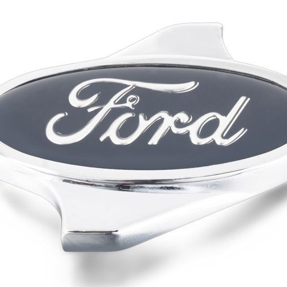 Ford Racing Air Cleaner Nut w/ Ford Logo - Chrome-tuningsupply.com