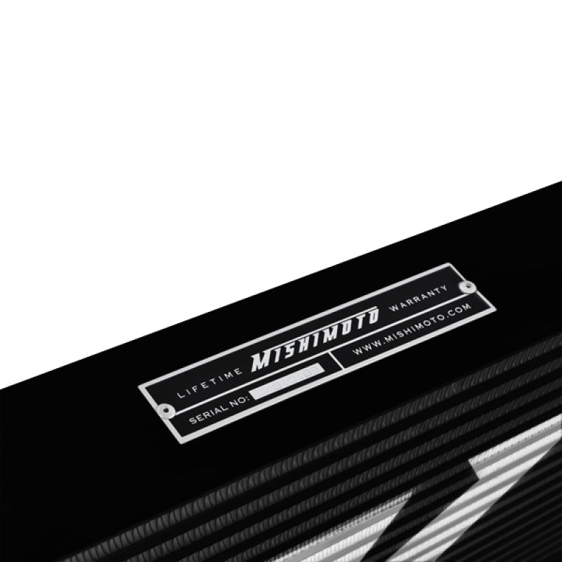 Mishimoto Universal Black S Line Intercooler Overall Size: 31x12x3 Core Size: 23x12x3 Inlet / Outlet-tuningsupply.com