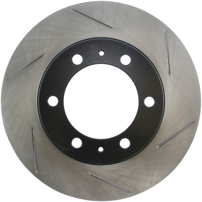 StopTech Power Slot 05-09 Toyota Tacoma/03-09 4 Runner Slotted Left Front Rotor-Brake Rotors - Slotted-Stoptech-STO126.44129SL-SMINKpower Performance Parts