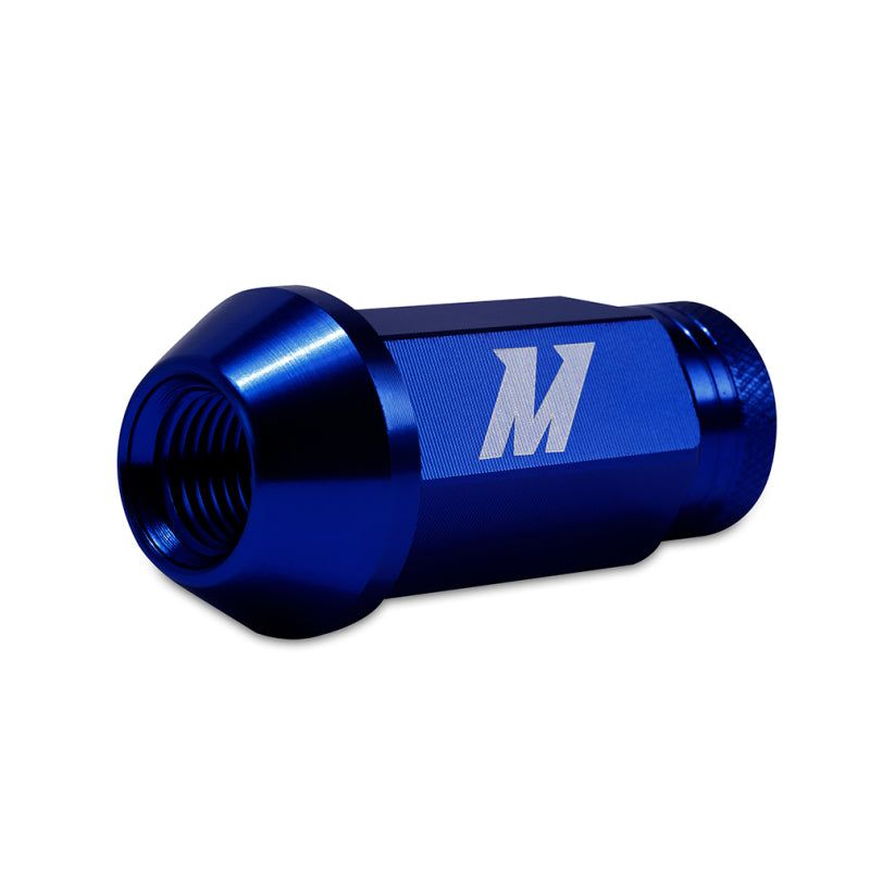 Mishimoto Aluminum Locking Lug Nuts M12x1.25 20pc Set Blue-tuningsupply.com