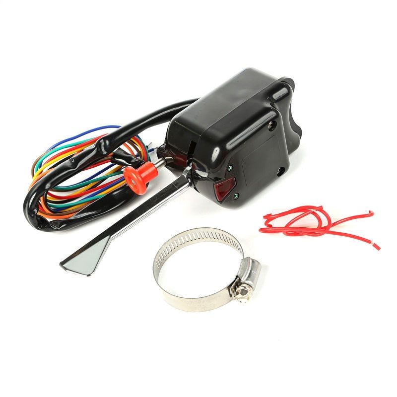 Omix Turn Signal Switch Black- 46-71 Willys/Jeep-tuningsupply.com