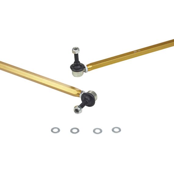 Whiteline 02-06 R53 & 06+ R56 Mini Cooper S Front Swaybar link kit-adjustable ball end links-Sway Bar Endlinks-Whiteline-WHLKLC105-SMINKpower Performance Parts