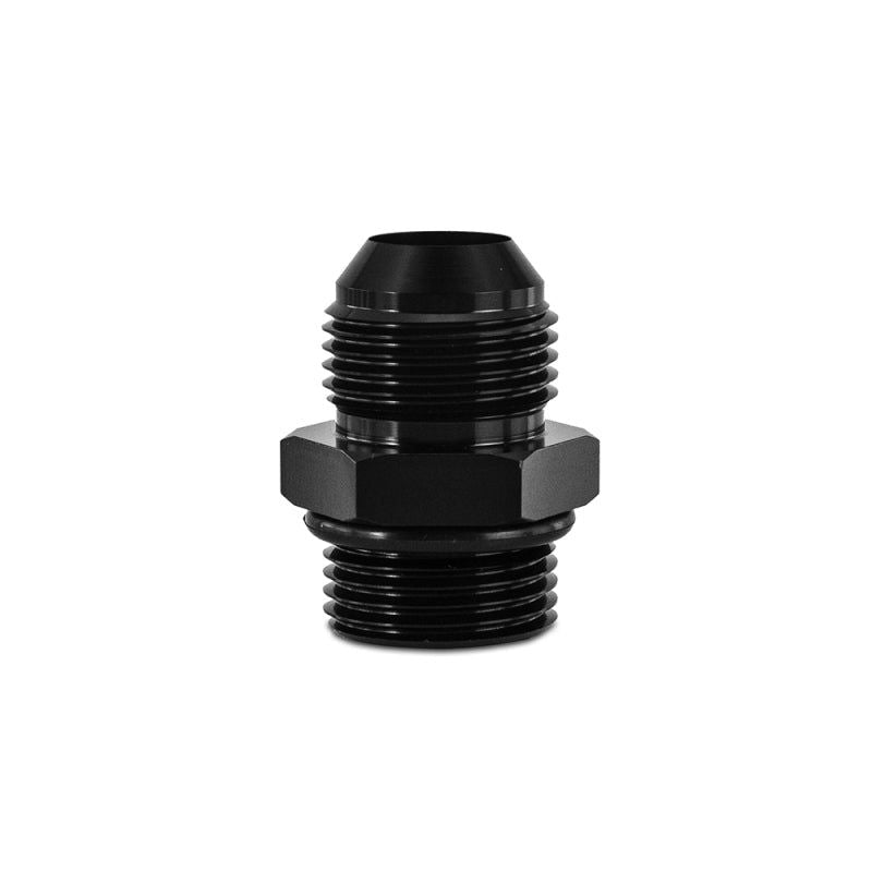 Mishimoto -16ORB to -12AN Aluminum Fitting Black-tuningsupply.com