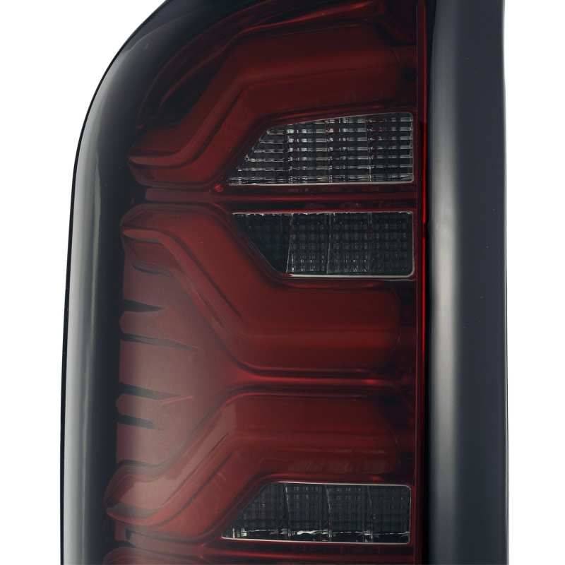 AlphaRex 16-20 Toyota Tacoma PRO-Series LED Tail Lights Red Smoke-tuningsupply.com