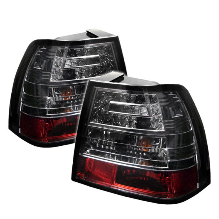 Spyder Volkswagen Jetta 99-04 LED Tail Lights Smoke ALT-YD-VJ99-LED-SM-Tail Lights-SPYDER-SPY5008435-SMINKpower Performance Parts