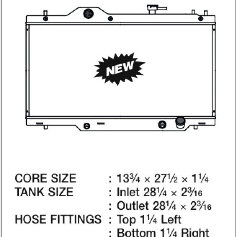 CSF 02-06 Acura RSX Radiator-tuningsupply.com