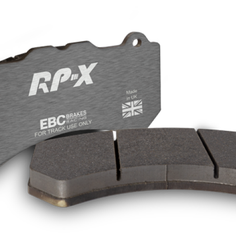 EBC Racing 2021+ BMW M3/M4 (G80/G82) / 2023+ BMW M2 (G87) RP-X Race Front Brake Pads-tuningsupply.com