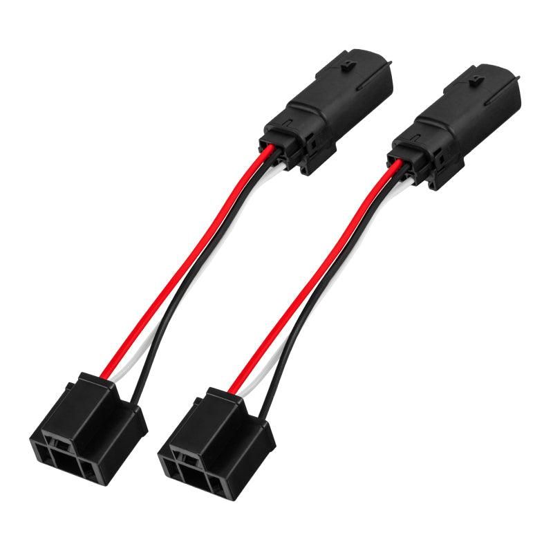 Oracle Jeep Wrangler JL Plug & Play H4 Headlight Wiring Adapter (Pair) SEE WARRANTY-tuningsupply.com