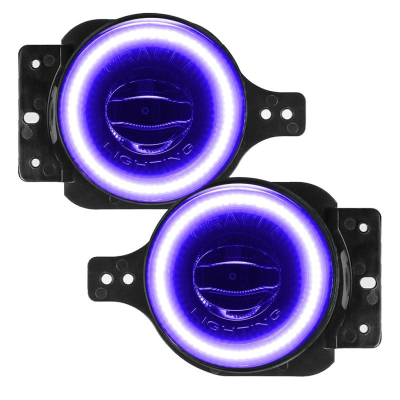 Oracle Jeep Wrangler JL/JT Sport High Performance W LED Fog Lights - w/o Controller SEE WARRANTY-tuningsupply.com