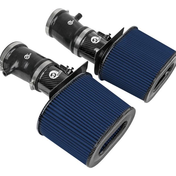 aFe 15-21 Lamborghini Huracan V10-5.2L Track Series Intake System w/ Pro 5R Filter-tuningsupply.com