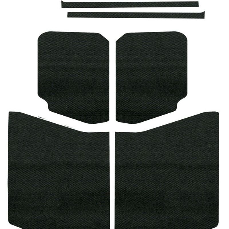 DEI 18-23 Jeep Wrangler JL 4-Door Boom Mat Complete Headliner Kit - 13 Piece - Black-tuningsupply.com