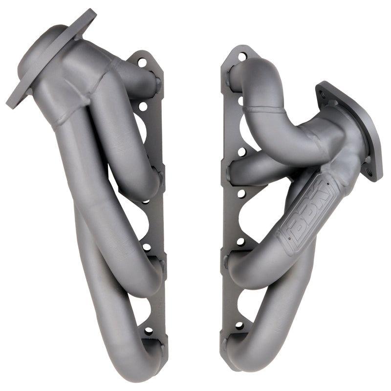 BBK 87-95 Ford F150 Truck 5.0 302 Shorty Unequal Length Exhaust Headers - 1-5/8 Titanium Ceramic-tuningsupply.com