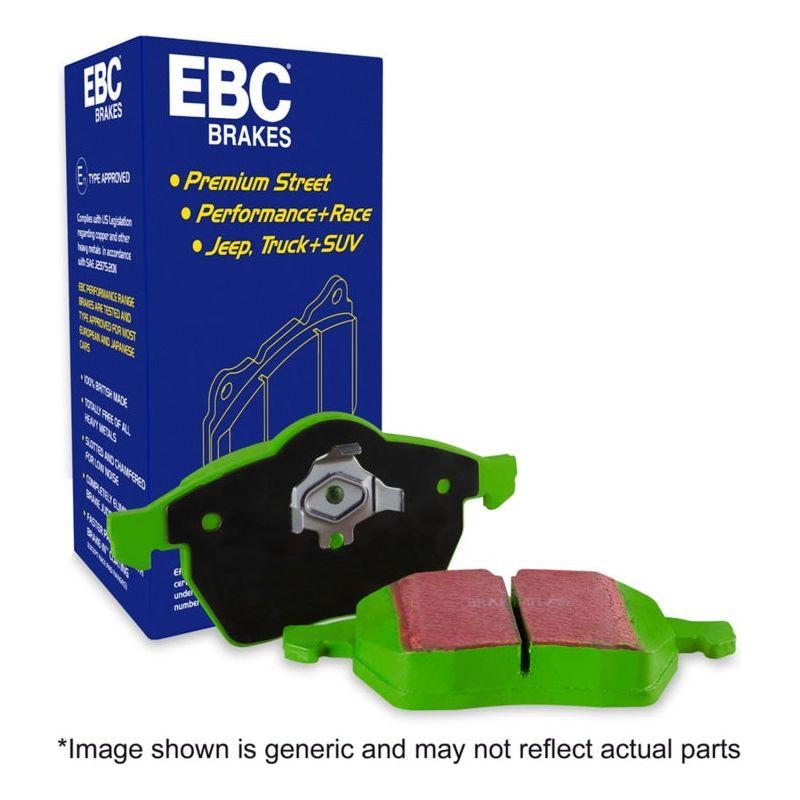 EBC 11 Ford F150 3.5 Twin Turbo (2WD) 6 Lug Greenstuff Rear Brake Pads-tuningsupply.com