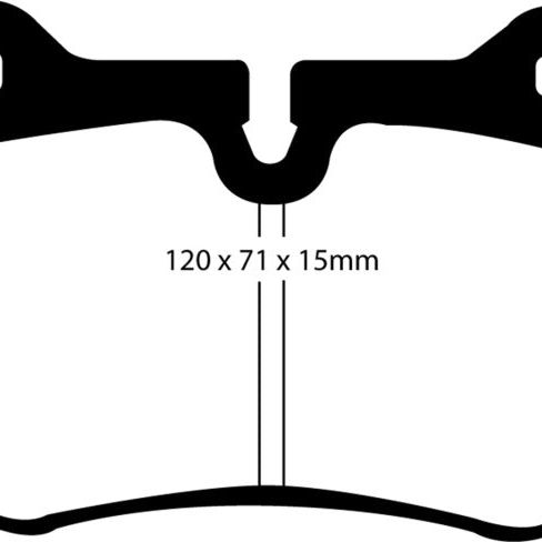 EBC 03-04 Infiniti G35 3.5 (Manual) (Brembo) Redstuff Front Brake Pads-tuningsupply.com