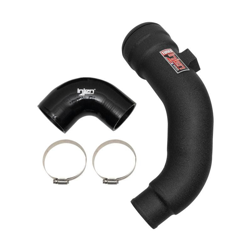 Injen 17-22 Ford F250/F/350/F-450/F-550 V8-6.7L Turbo Diesel Wrnkl Blk Intercooler Cold Side Piping-tuningsupply.com