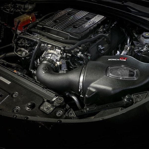 aFe Momentum GT Pro DRY S Cold Air Intake System 2017 Chevrolet Camaro ZL1 V8 6.2L (sc)-tuningsupply.com