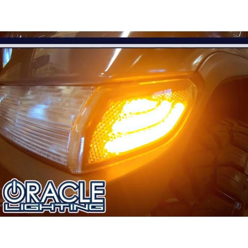 Oracle Jeep Wrangler JL Smoked Lens LED Front Sidemarkers SEE WARRANTY-tuningsupply.com