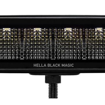 Hella Universal Black Magic 6 L.E.D. Mini Light Bar - Flood Beam-tuningsupply.com