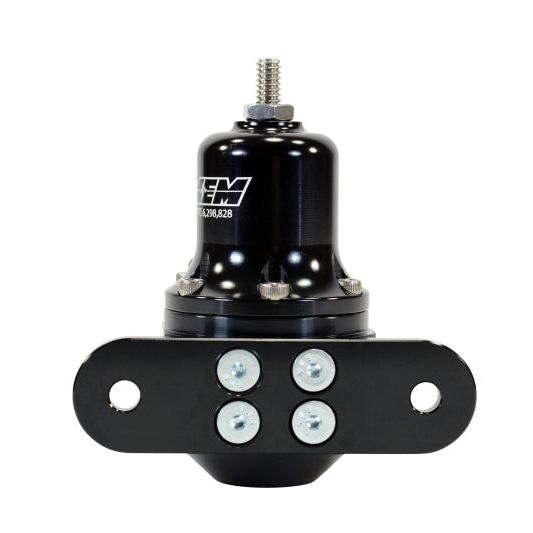 AEM High Capacity Universal Black Adjustable Fuel Pressure Regulator-tuningsupply.com