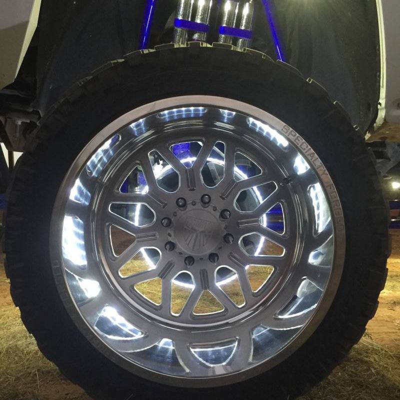 Oracle LED Illuminated Wheel Rings - Double LED - White - SMINKpower Performance Parts ORL4228-001 ORACLE Lighting