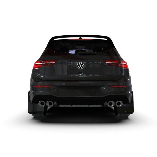 Rally Armor 2022 MK8 Volkswagen Golf GTI/R Black UR Mud Flap w/ Gray Logo - SMINKpower Performance Parts RALMF80-UR-BLK/GRY Rally Armor