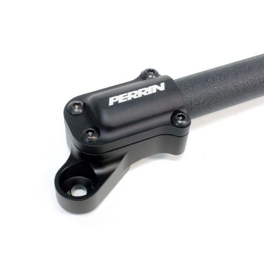 Perrin 2013+ BRZ/FR-S/86/GR86 Strut Brace - Black Wrinkle - SMINKpower Performance Parts PERPSP-SUS-066BK Perrin Performance