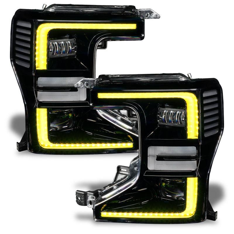 Oracle 2022 Ford F250/350 Super Duty Dynamic ColorSHIFT Headlight DRL Kit w/Switchback SEE WARRANTY-tuningsupply.com