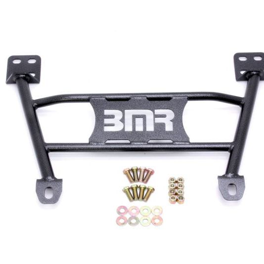 BMR 05-14 S197 Mustang Radiator Support Chassis Brace - Black Hammertone-tuningsupply.com