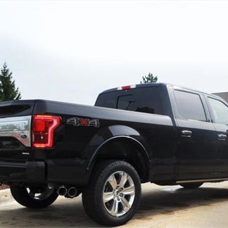 Corsa 2015-2020 Ford F-150 5.0L V8 156.8in Wheelbase 3in Resonator Delete Kit-tuningsupply.com