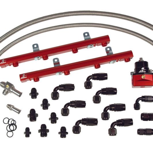 Aeromotive 99-04 Ford 5.4L Lightning and Harley 1/2 Ton Truck Billet Fuel Rail System-tuningsupply.com