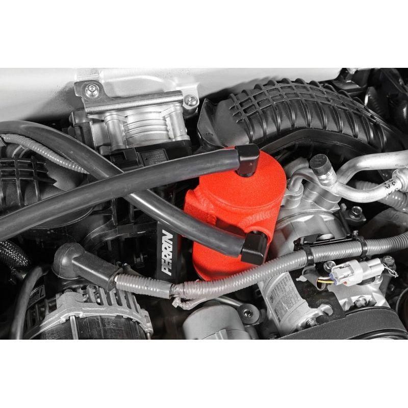 Perrin 22-23 Subaru WRX Air Oil Separator - Red-tuningsupply.com