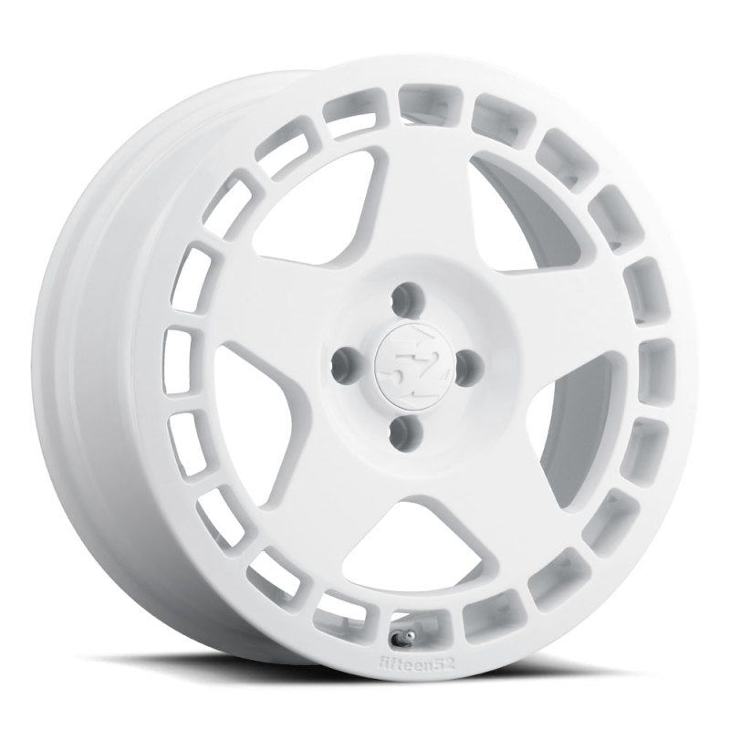 fifteen52 Turbomac 17x7.5 4x108 42mm ET 63.4mm Center Bore Rally White Wheel-tuningsupply.com