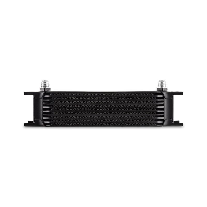 Mishimoto Universal -8AN 10 Row Oil Cooler - Black-tuningsupply.com