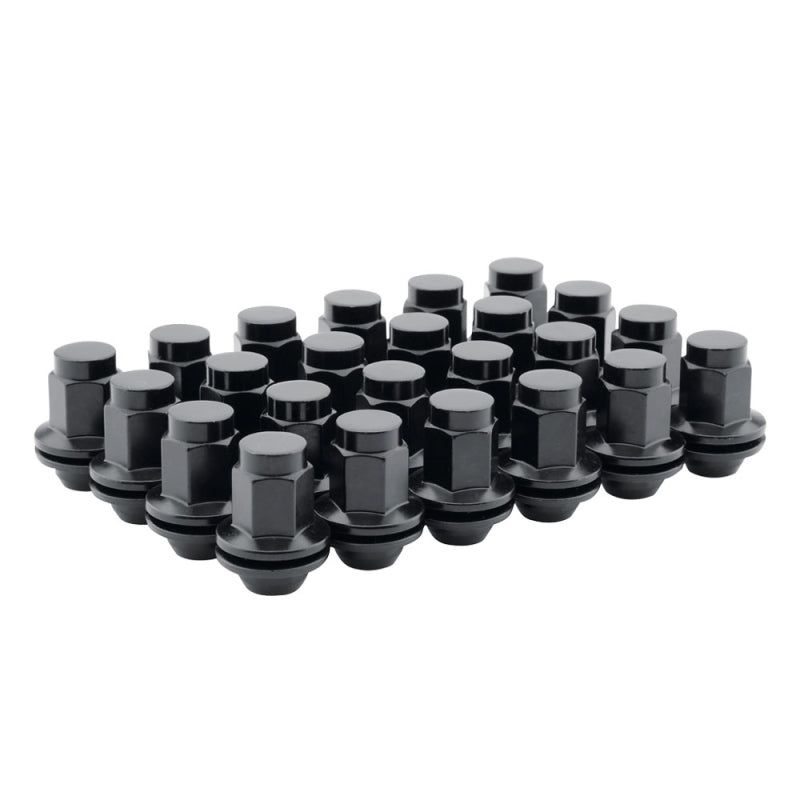 Method Lug Nut Kit - 14x1.5 - Mag Shank - Black - Dually (Sprinter) - Set of 24-tuningsupply.com