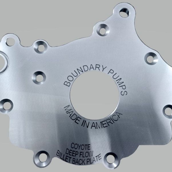 Boundary 18-23 Ford Coyote Mustang GT/F150 V8 Oil Pump Assembly w/Billet Back Plate-tuningsupply.com