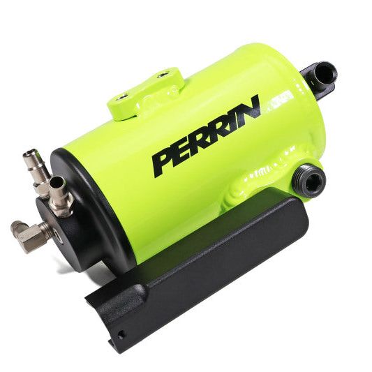 Perrin 22-23 Subaru WRX Air Oil Separator - Neon Yellow-tuningsupply.com