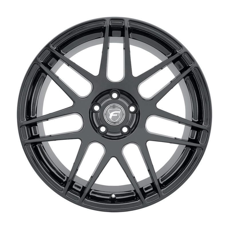 Forgestar F14 18x11 / 5x120.65 BP / ET55 / 8.2in BS Gloss Black Wheel-tuningsupply.com