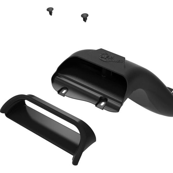 aFe Rapid Induction Dynamic Air Scoop 2021+ Ford F-150V6/V8 - Black-tuningsupply.com