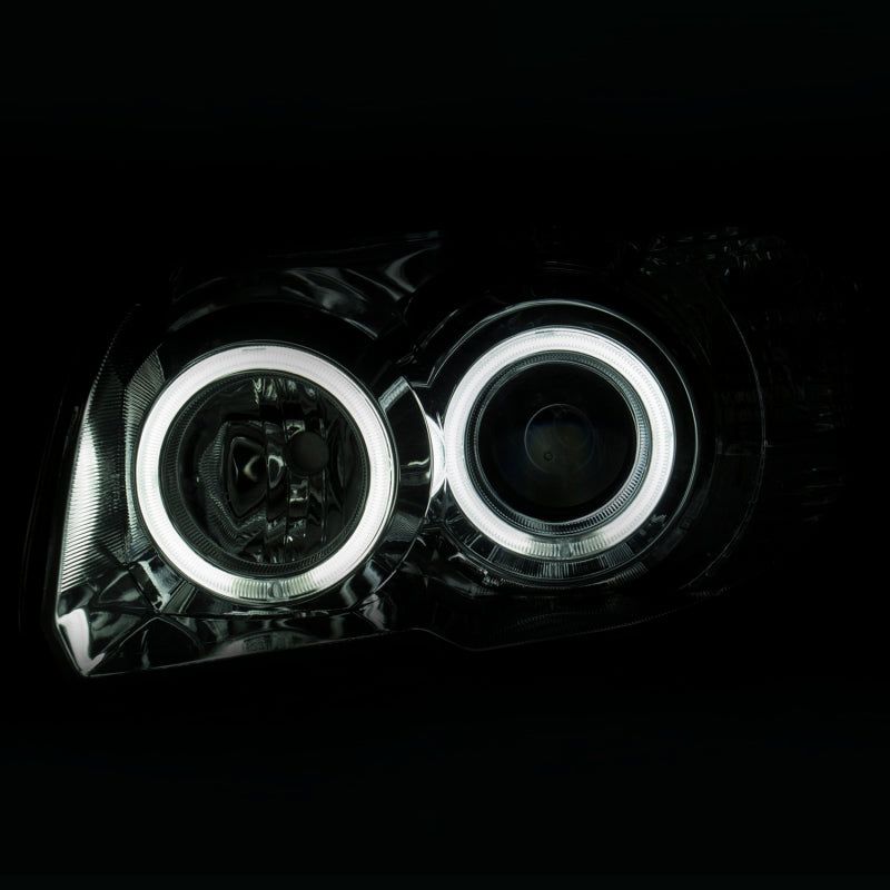 ANZO 2006-2009 Toyota 4Runner Projector Headlights w/ Halo Chrome-tuningsupply.com