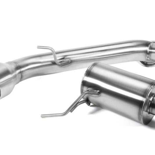 Perrin 2022 BRZ/GR86 Axle Back Exhaust SS (Single Side Exit w/Helmholtz Chamber) - SMINKpower Performance Parts PERPSP-EXT-368BR Perrin Performance