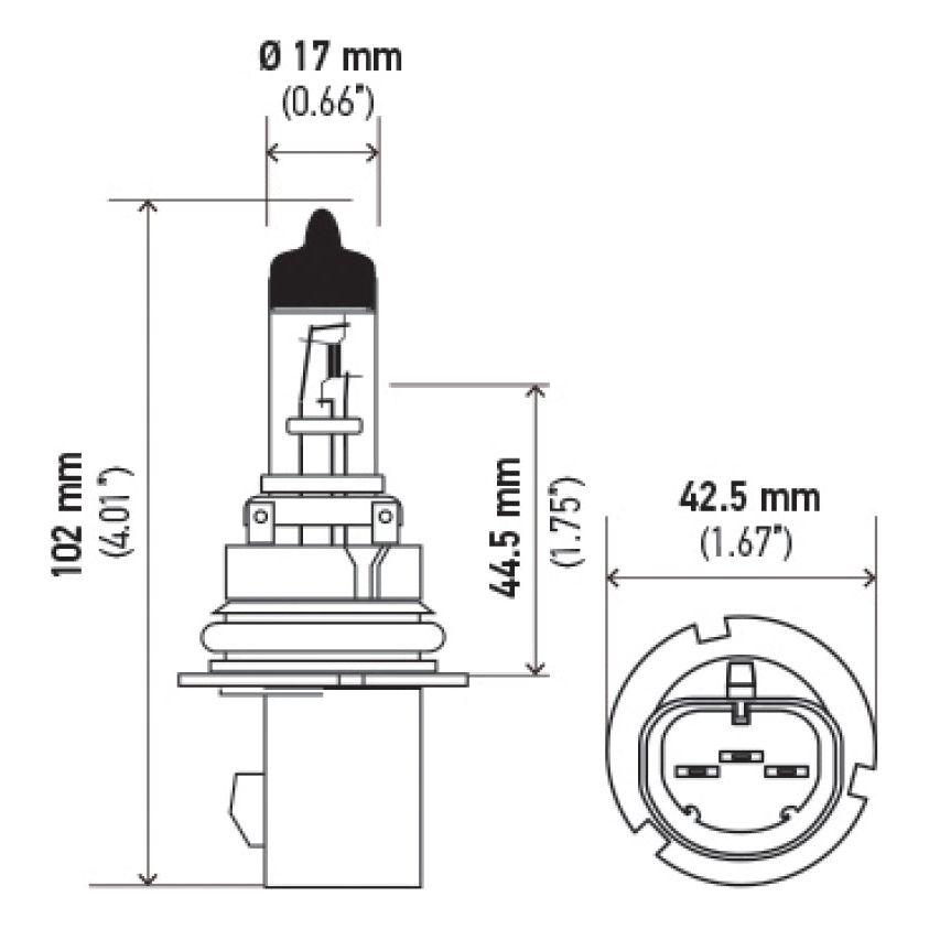 Hella Bulb 9007 12V 65/55W Xen Wht Xb (2)-tuningsupply.com