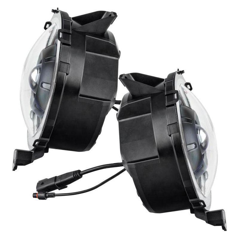 Oracle Jeep Wrangler JL Oculus Bi-LED Projector Headlights- Graphite Metallic - 5500K SEE WARRANTY-tuningsupply.com