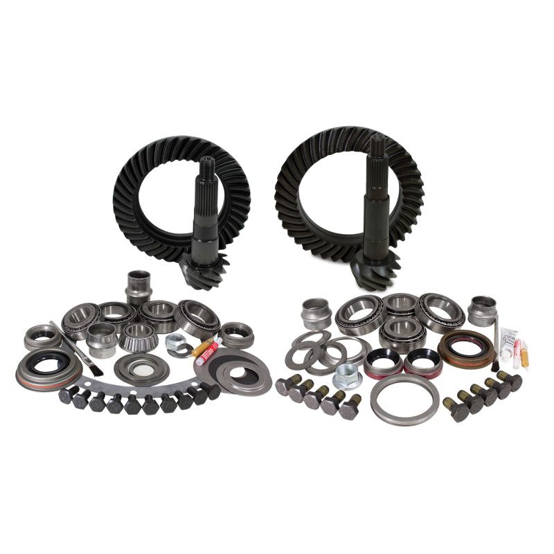 Yukon Gear & Install Kit Package Jeep XJ / YJ w/ Dana 30 Front & Model 35 Rear - 4.56in Ratio - SMINKpower Performance Parts YUKYGK001 Yukon Gear & Axle