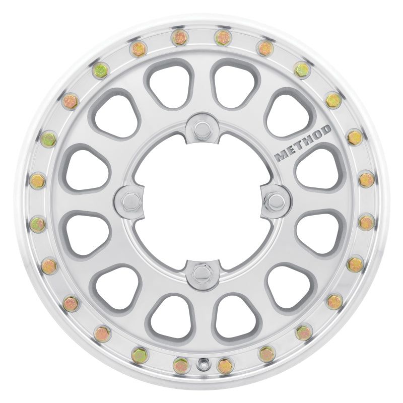 Method MR401-R UTV Beadlock 15x5 / 5+0/43mm Offset / 4x136 / 106mm CB Machined - Raw Wheel-tuningsupply.com